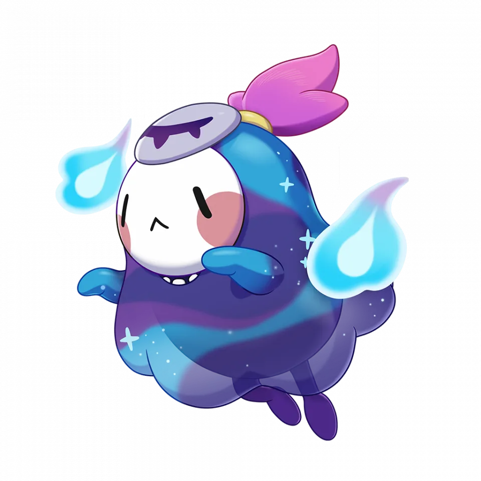 Anyinglingmian (暗影灵面（闭眼的样子）) - Roco Kingdom: World Ghost spirit image, skills and evolution