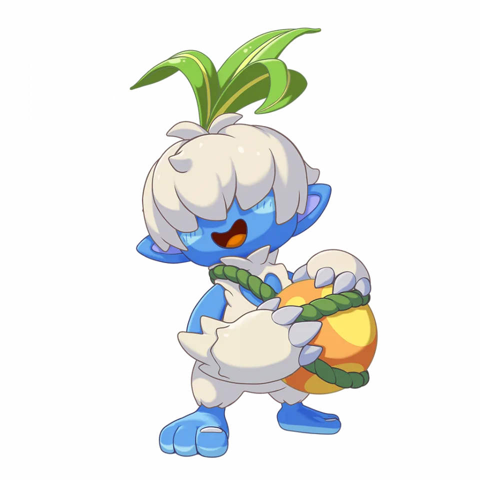 Baifalulu (白发路路) - Roco Kingdom: World Grass spirit image, skills and evolution