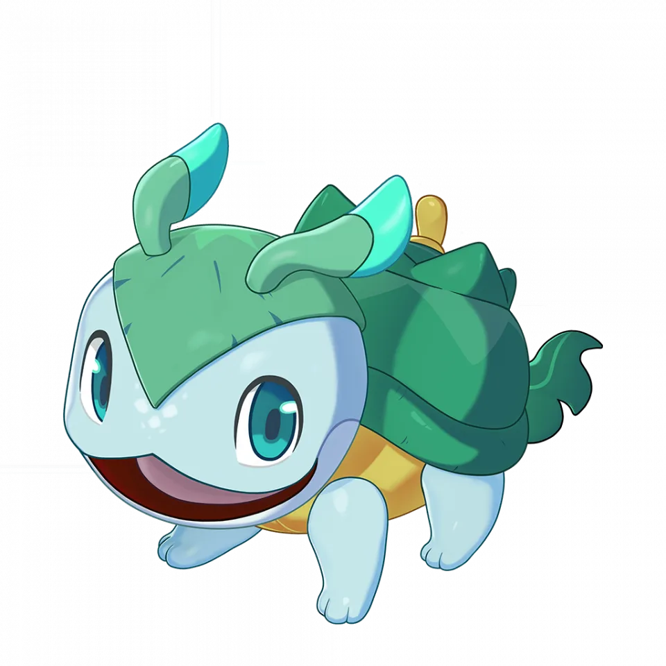 Banbanke (板板壳（蜕皮时的样子）) - Roco Kingdom: World Water spirit image, skills and evolution