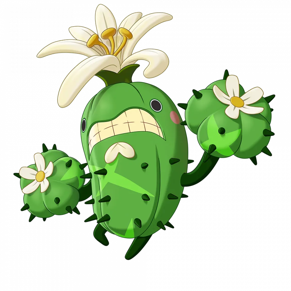 Bengbenghua (蹦蹦花（象牙球形态）) - Roco Kingdom: World Grass spirit image, skills and evolution