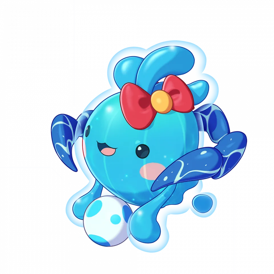 Bobola (波波拉) - Roco Kingdom: World Water spirit image, skills and evolution