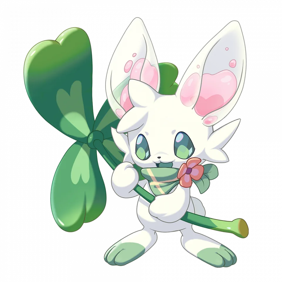 Chuntu (春兔) - Roco Kingdom: World Grass spirit image, skills and evolution