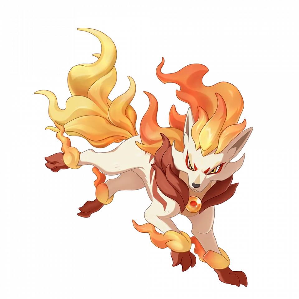 Fengbaozhanquan (风暴战犬) - Roco Kingdom: World Fire spirit image, skills and evolution