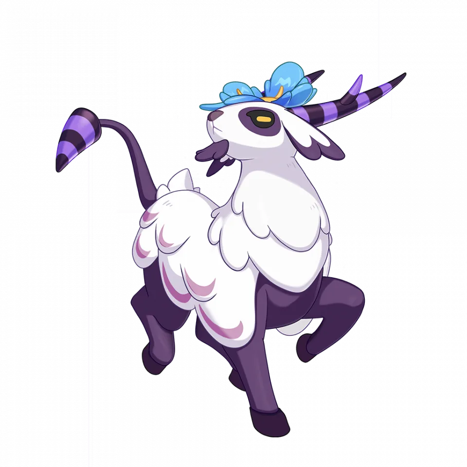 Huayinglingyang (花影羚羊) - Roco Kingdom: World Ghost spirit image, skills and evolution