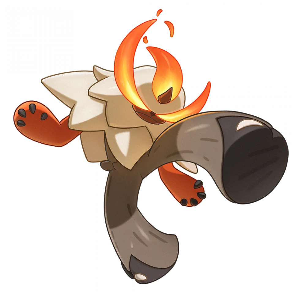 Huomanren (火蛮人) - Roco Kingdom: World Fire spirit image, skills and evolution