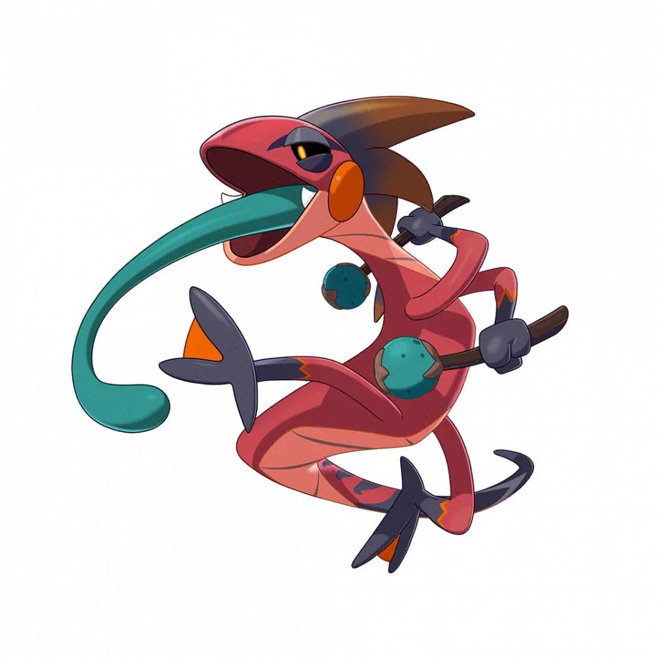 Kawazhong (卡瓦重（火山附近的样子）) - Roco Kingdom: World Grass spirit image, skills and evolution
