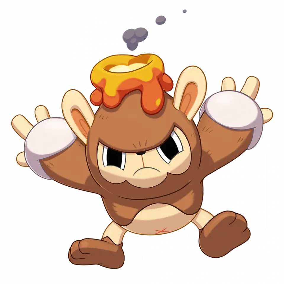 Keaiyuan (可爱猿) - Roco Kingdom: World Fire spirit image, skills and evolution