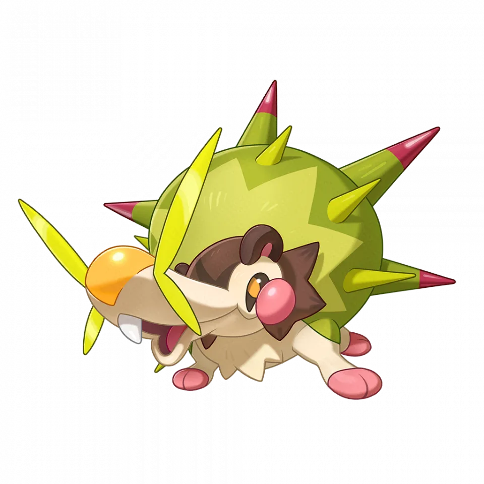 Kelisishu (壳栗丝鼠) - Roco Kingdom: World Poison spirit image, skills and evolution