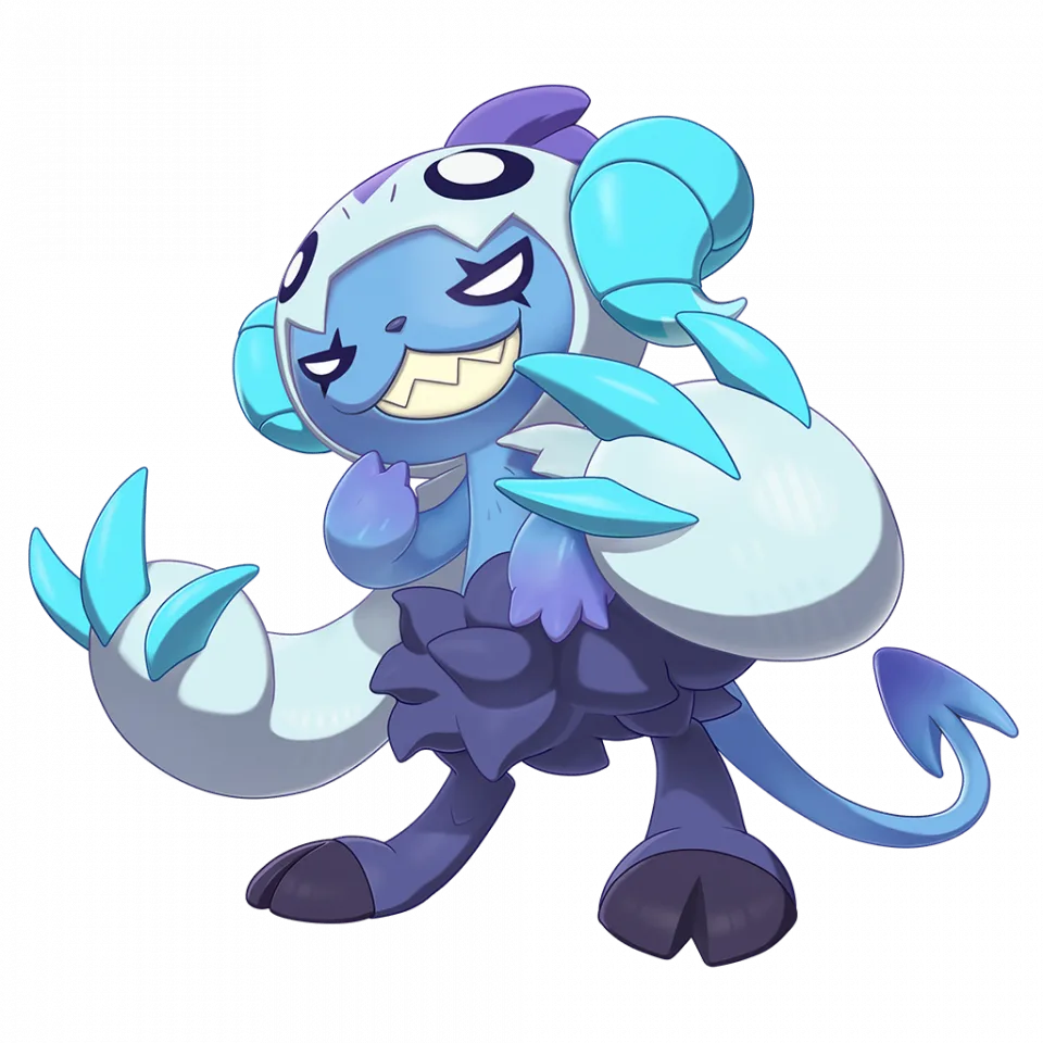 Miniwu (迷你乌（极夜的样子）) - Roco Kingdom: World Dark spirit image, skills and evolution