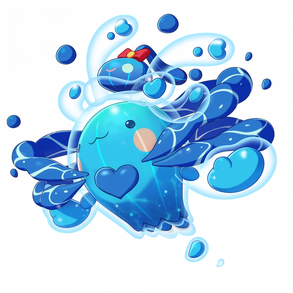 Shengshuishouhu (圣水守护) - Roco Kingdom: World Water spirit image, skills and evolution