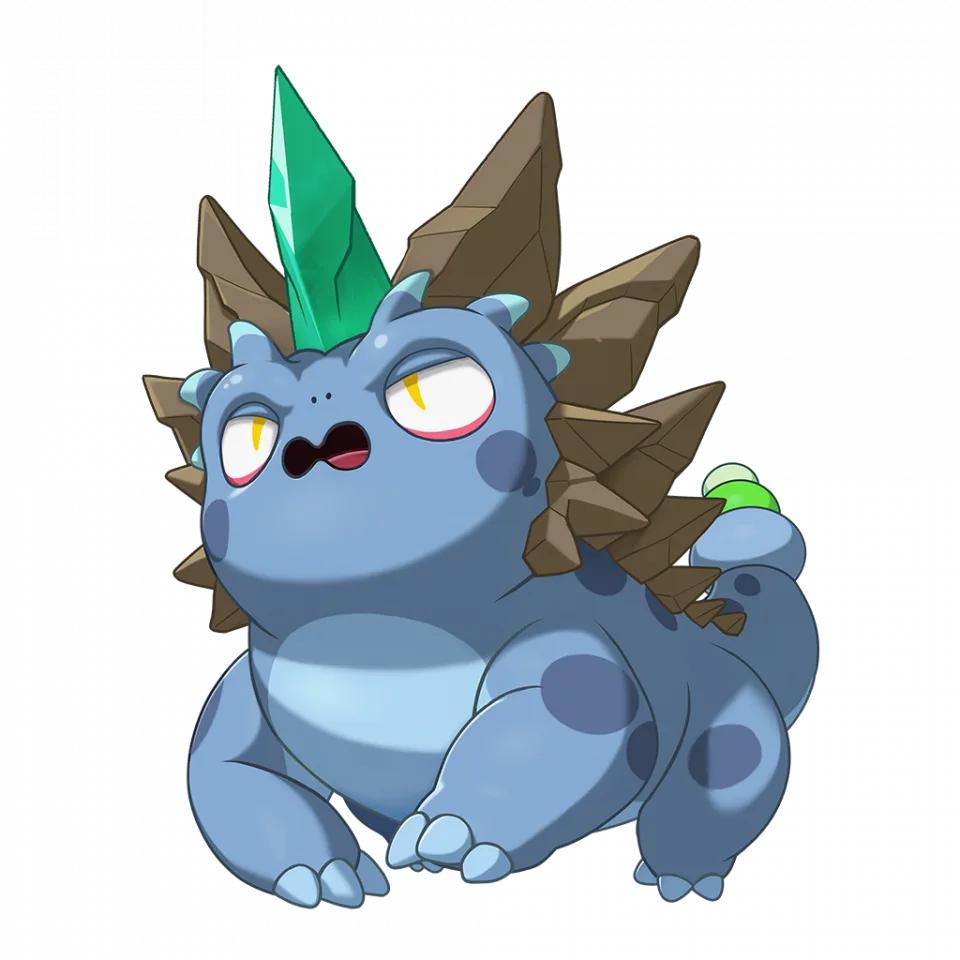 Shiguanwangxi (石冠王蜥（球球尾巴的样子）) - Roco Kingdom: World Ground spirit image, skills and evolution