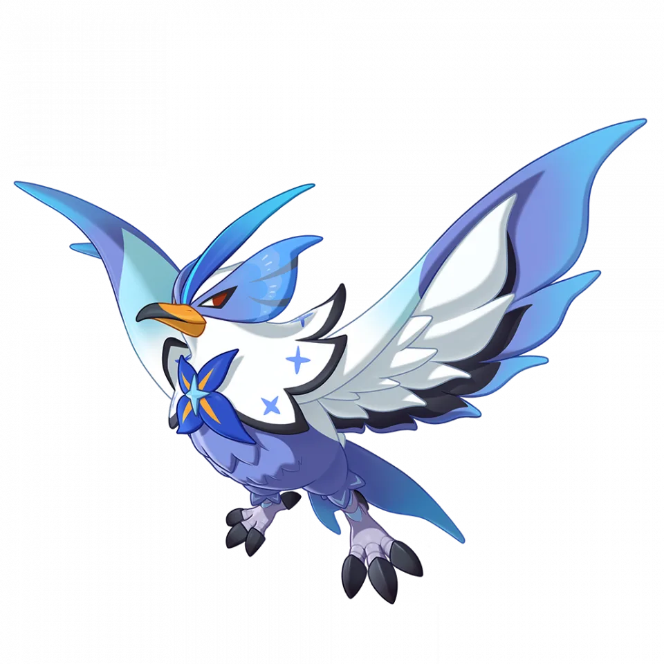 Shuangyilingzhu (霜翼领主) - Roco Kingdom: World Flying spirit image, skills and evolution