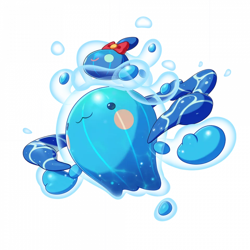 Shuiling (水灵) - Roco Kingdom: World Water spirit image, skills and evolution