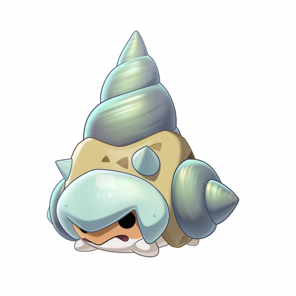 Xiaoboluo (消波螺（被污染的样子）) - Roco Kingdom: World Ground spirit image, skills and evolution
