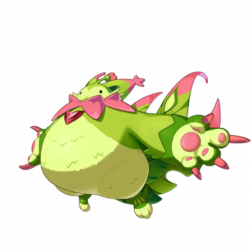 Yemianmolimao (叶冕魔力猫) - Roco Kingdom: World Grass spirit image, skills and evolution